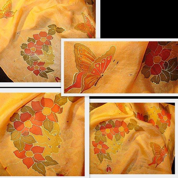 Kveta, Maľovaný textil Kveta, Maľovaný textil, janica3331, 1
