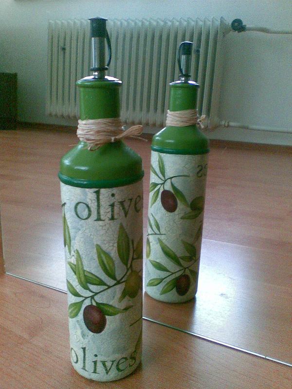 na olej?, Servítková technika na olej?, Servítková technika, KristinaCh, 1