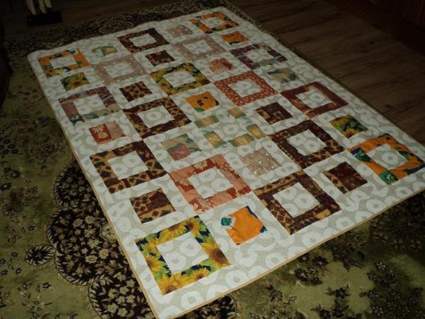 Quilt zo zvyškov , Patchwork, helga2, 1