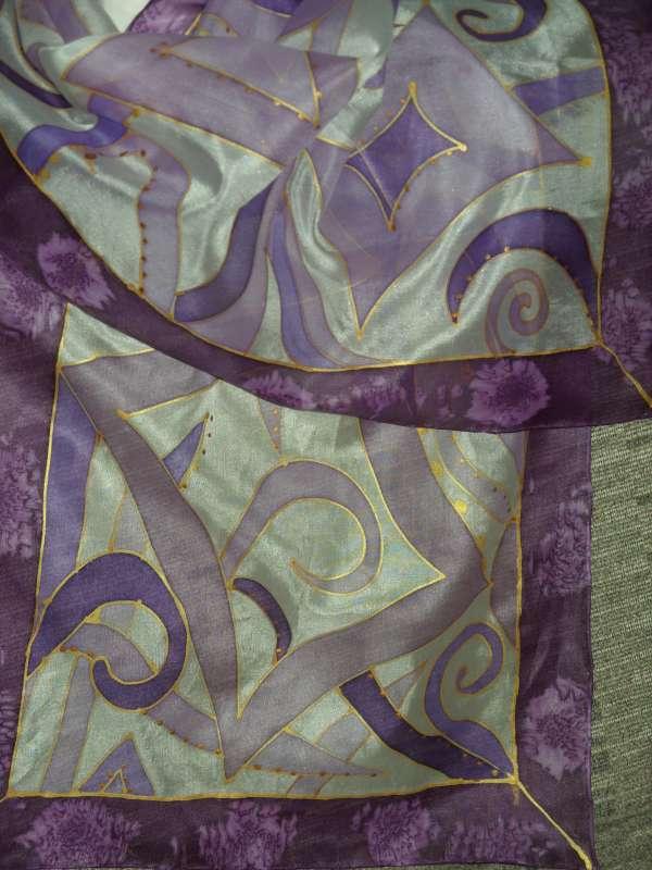 Hodvabik, Maľovaný textil, Pipuška, 1