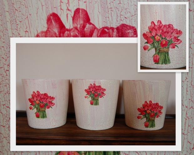 Tulipány, Servítková technika Tulipány, Servítková technika, Bambuľka1, 1