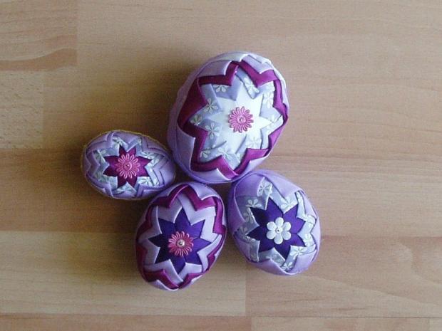 fialové vajká, Falošný patchwork, meryam, 1