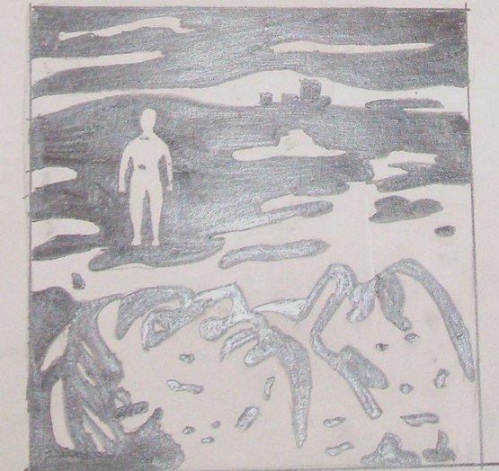 Na tému SIROTA, Maľovanie, lololulu1904, 1