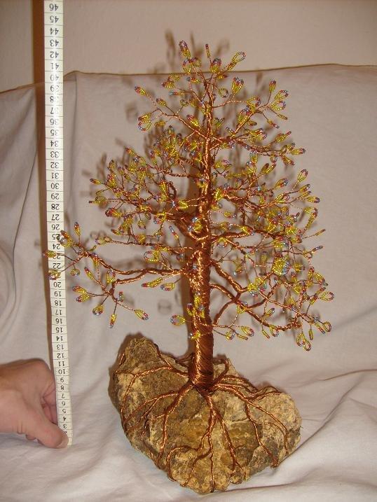 43cm strom, Korálky, JankaJ, 1