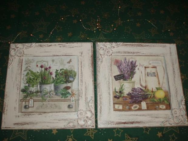 shabby chic pre dcéru do jedálne, Servítková technika, Edita, 1