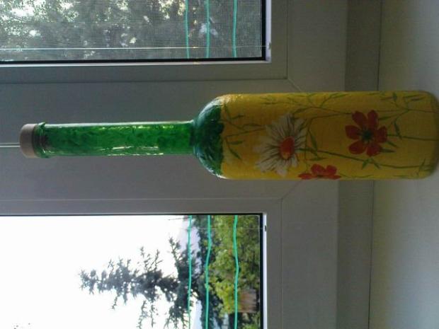fľaša , Servítková technika, radka1, 1