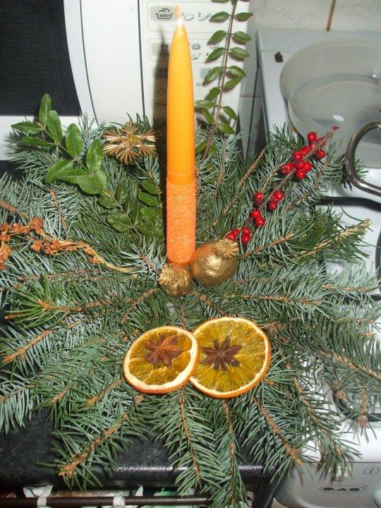 Vianočná Ikebana, Renka72, 1
