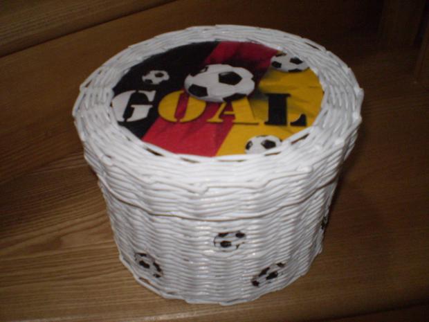 PRE FUTBALISTU, Papierové pletenie, MARTINA8, 1