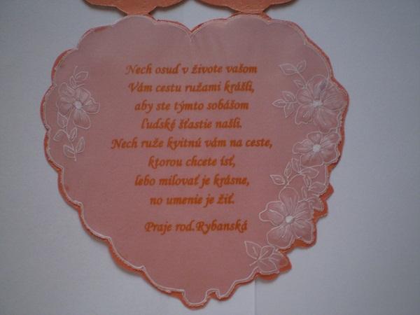 blahoželanie k svadbe, Pergamano, lucinko, 1