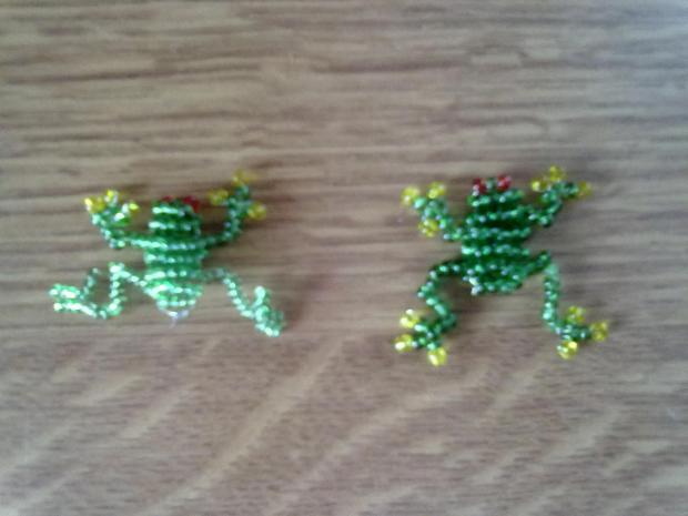 žabky, Korálky žabky, Korálky, kora3d, 1