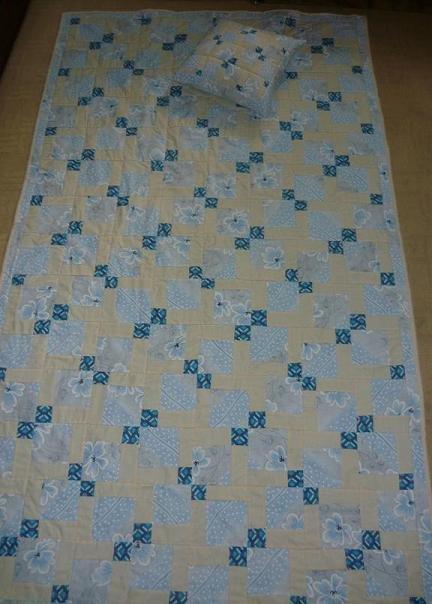 Modrá súprava, Patchwork, Sonina, 1