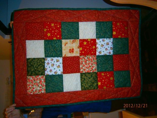 vianocna minideka, Patchwork, OlgaS, 1
