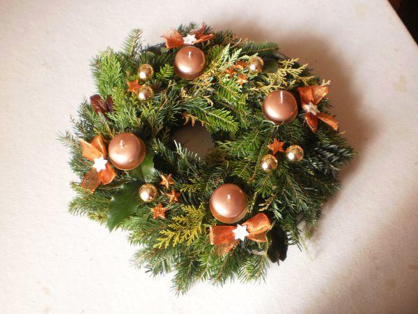 Adventní věnec pro kamarádku, mysickamandy, 1