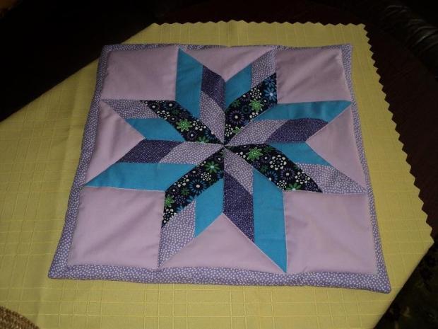 Patchworkový vankúšik, Patchwork, helga2, 1