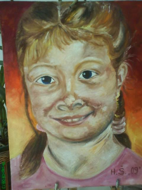 Janka-portret, Maľovanie, leyka04, 1
