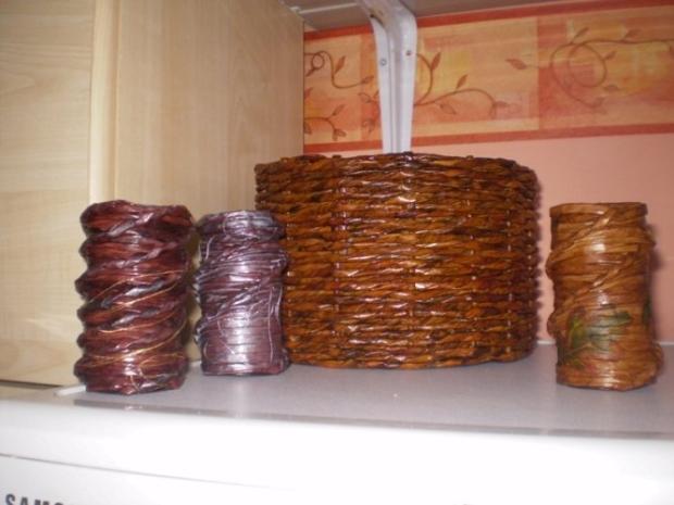trošku papletu 1, Papierové pletenie, sisiačik, 1