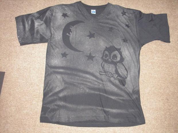 Kráľovná noci, Maľovaný textil, Natali80, 1