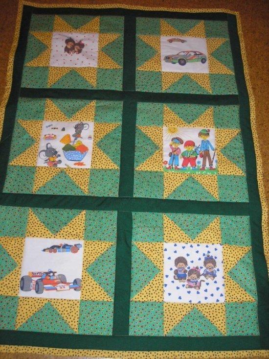 Detský quilt, Patchwork Detský quilt, Patchwork, anara, 1
