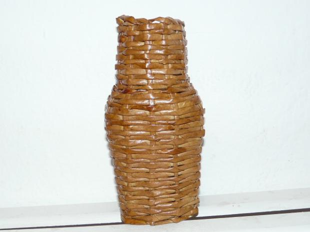 váza, Papierové pletenie, sabialla01, 1