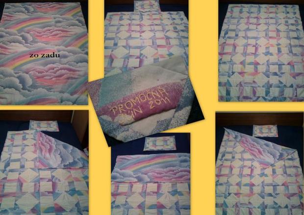 Promočná deka pre dcéru Evku, Patchwork Promočná deka pre dcéru Evku, Patchwork, Sonina, 1