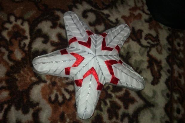 Hviezda na špic stromčeka, Patchwork, Jaka, 1