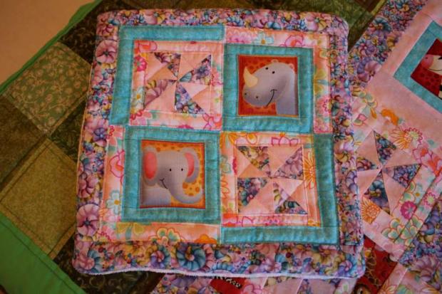 Detail vankúšika, Patchwork, Katenka, 1