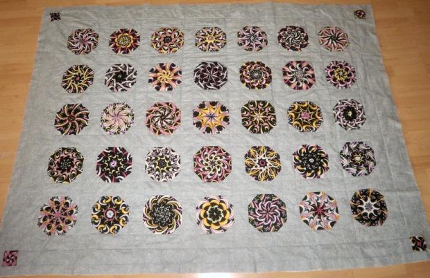 Moja deka z kaleidoskopov., Patchwork, tama, 1