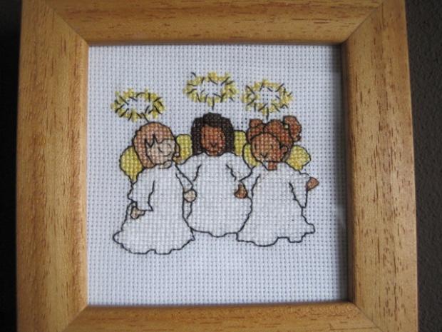 Anjeli, Vyšívanie, simi, 1