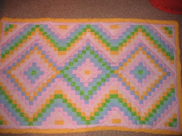 Lucke na posleľ, Patchwork, natapka, 1
