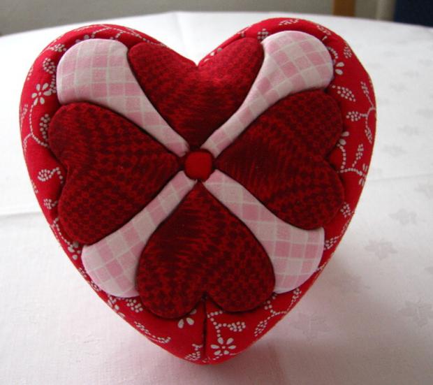 valentýnka, Falošný patchwork, houde, 1