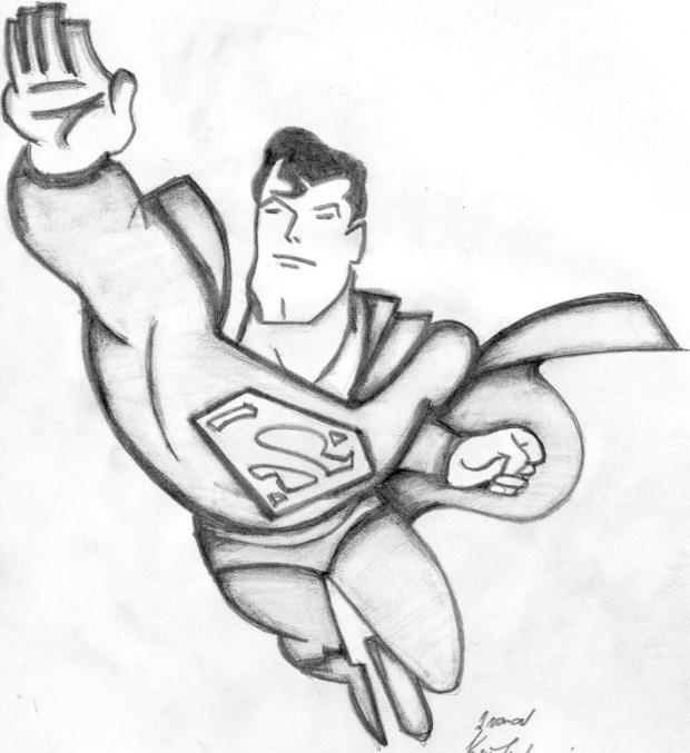 superman :D :D, Maľovanie, ivonka, 1