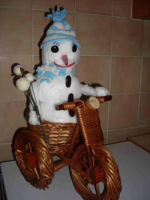 Snehuliak cyklista, chrumka0203, 1