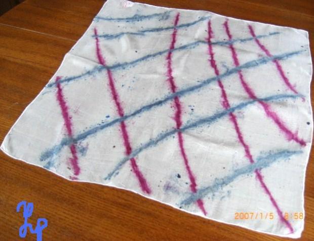 jedna vykopávka, Maľovaný textil, ZuzanaJ, 1