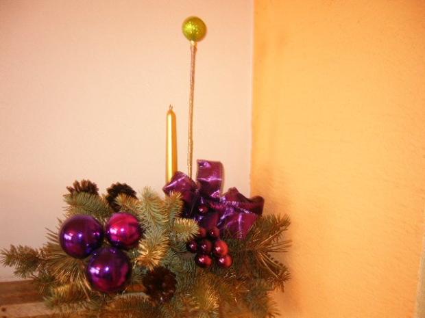 fialove vianoce 3, Aranžovanie, petrana, 1