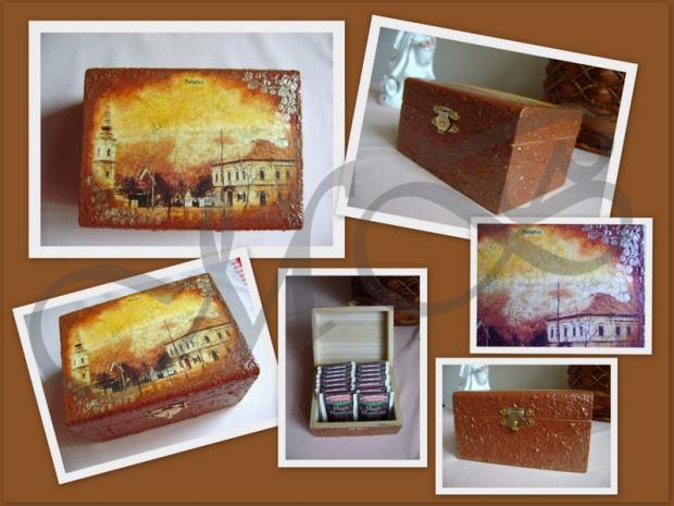 Krabička pre historika, Servítková technika Krabička pre historika, Servítková technika, Pompadour66, 1
