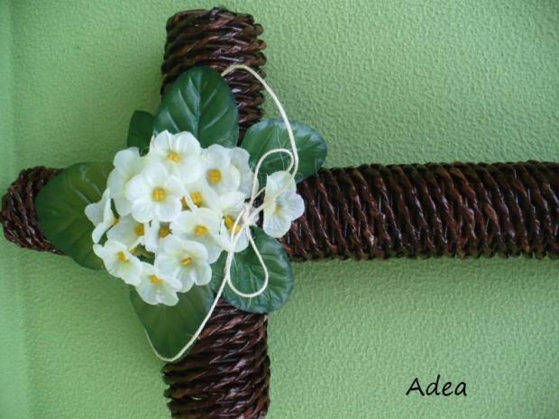 Krížik na hrob, Papierové pletenie, Adea, 1