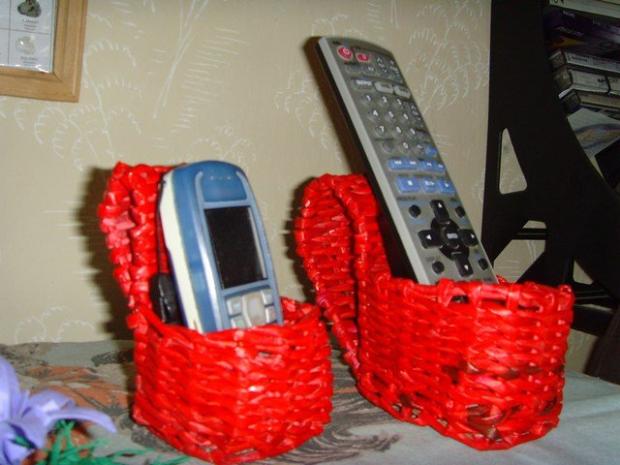 Dva stojančeky, Papierové pletenie, Darinocka, 1