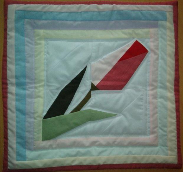 Obliečka na vankúš tulipán, Patchwork, Gabalka, 1