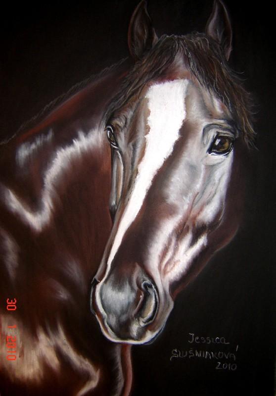 PORTRET - JESSICA, Maľovanie PORTRET - JESSICA, Maľovanie, , 1
