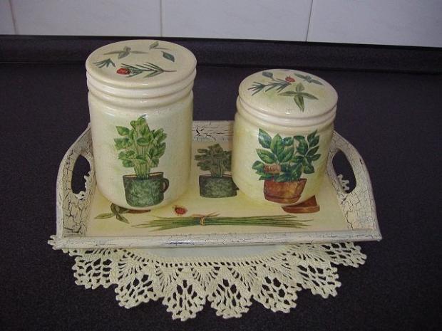 flaše, Servítková technika, olili, 1
