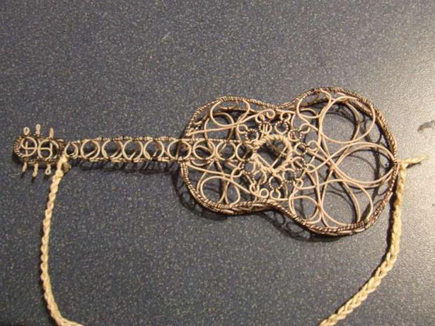 gitara, Drôtovanie gitara, Drôtovanie, Slavka, 1