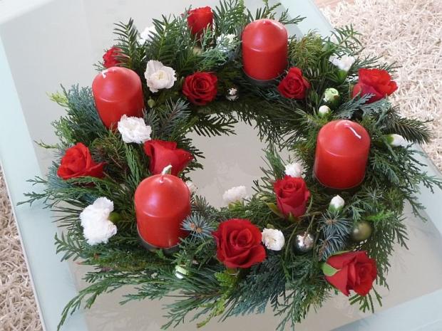 Adventní věnec, hamidka, 1