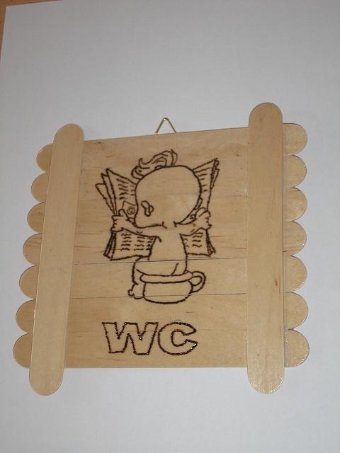 Cedulka na WC, Maľovanie, Natali80, 1