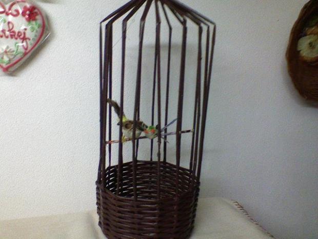 klietka , Papierové pletenie, letoanka, 1