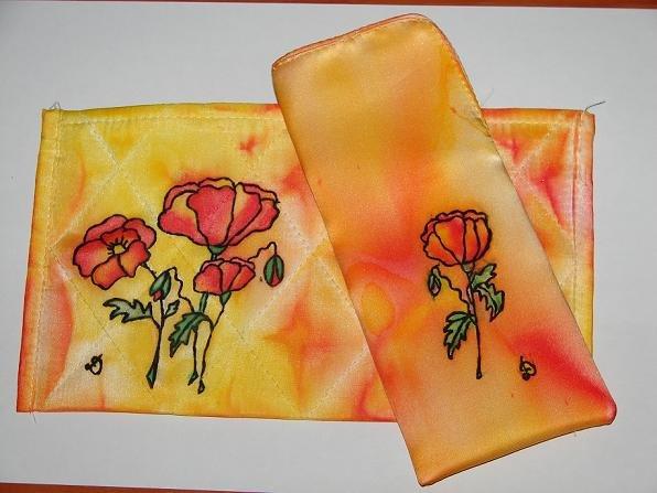 divé maky, Maľovaný textil, daja72, 1