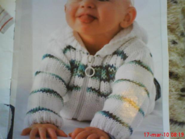 Takýto svetrík chcem upliesť Lukáškovi, Pletenie, komca28, 1