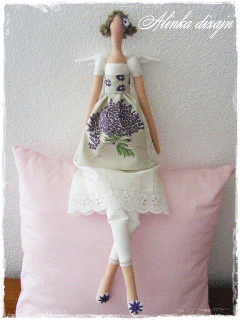 Levandulková anjeločka, Šitie, Alinka, 1