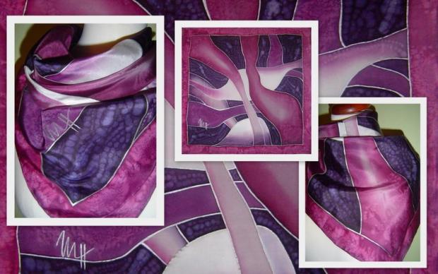 Lila smršť, Maľovaný textil Lila smršť, Maľovaný textil, monhut, 1