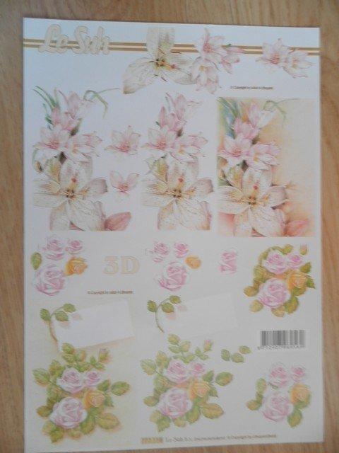 3D papiere  Etno,kvety a detske disney , Servítková technika, luckagrof, 1