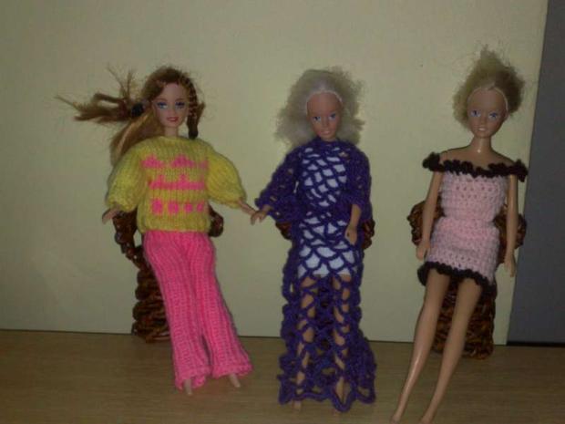 pre Barbie hačkované aj pletené, Bábiky a hračky, Mery 274, 1